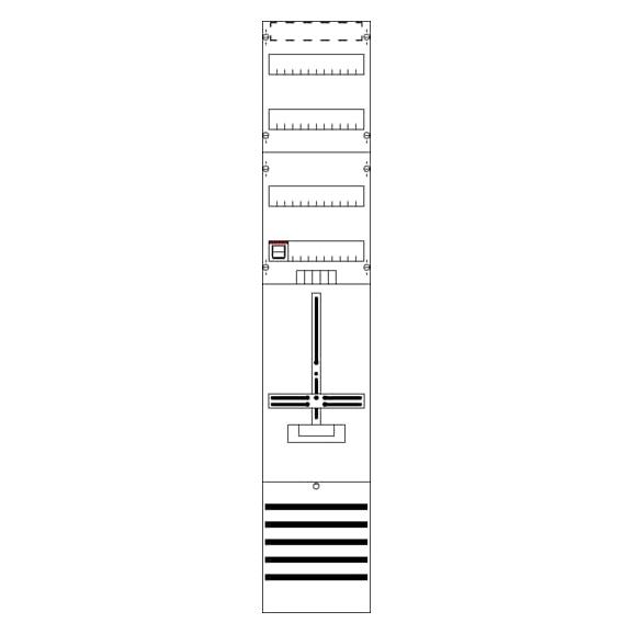 ABB STRI Zählerfeld (2CPX054465R9999)