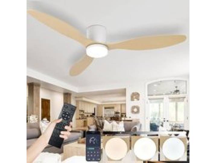 Ventilateur Plafond Silencieux Avec Lumiere Lustre Ventilateur Design Avec Telecommande Ventilo Plafond Avec Lampe Intégrée 42in