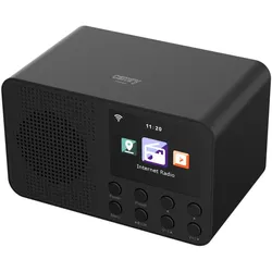 Camry CR 1918 Internet Radio WiFi – Internetradio mit Bluetooth, WLAN, Farbdisplay und Radiowecker für Küche, Schlafzimmer und Büro