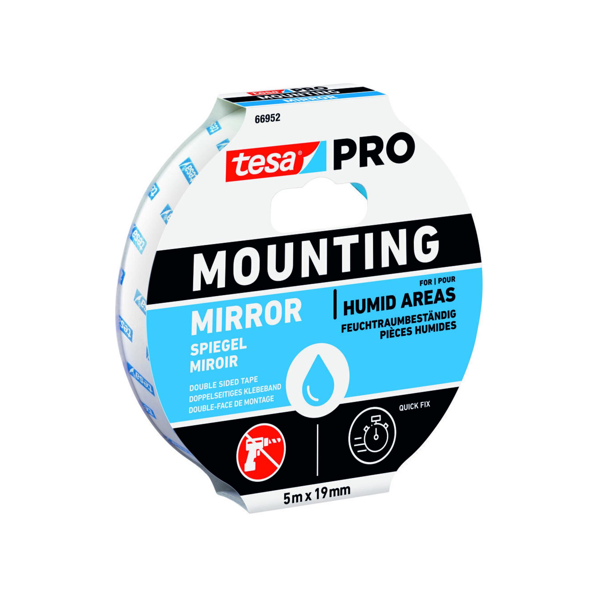 tesa Mounting PRO Spiegel 5m:19mm 66952-00001-01)