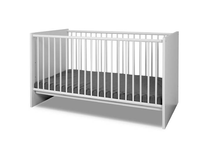 Kinderbett Babybett 70 x 140 cm weiß - IMAGE