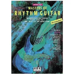 Masters of Rhythm Guitar. Mit CD, Fachbücher von Joachim Vogel