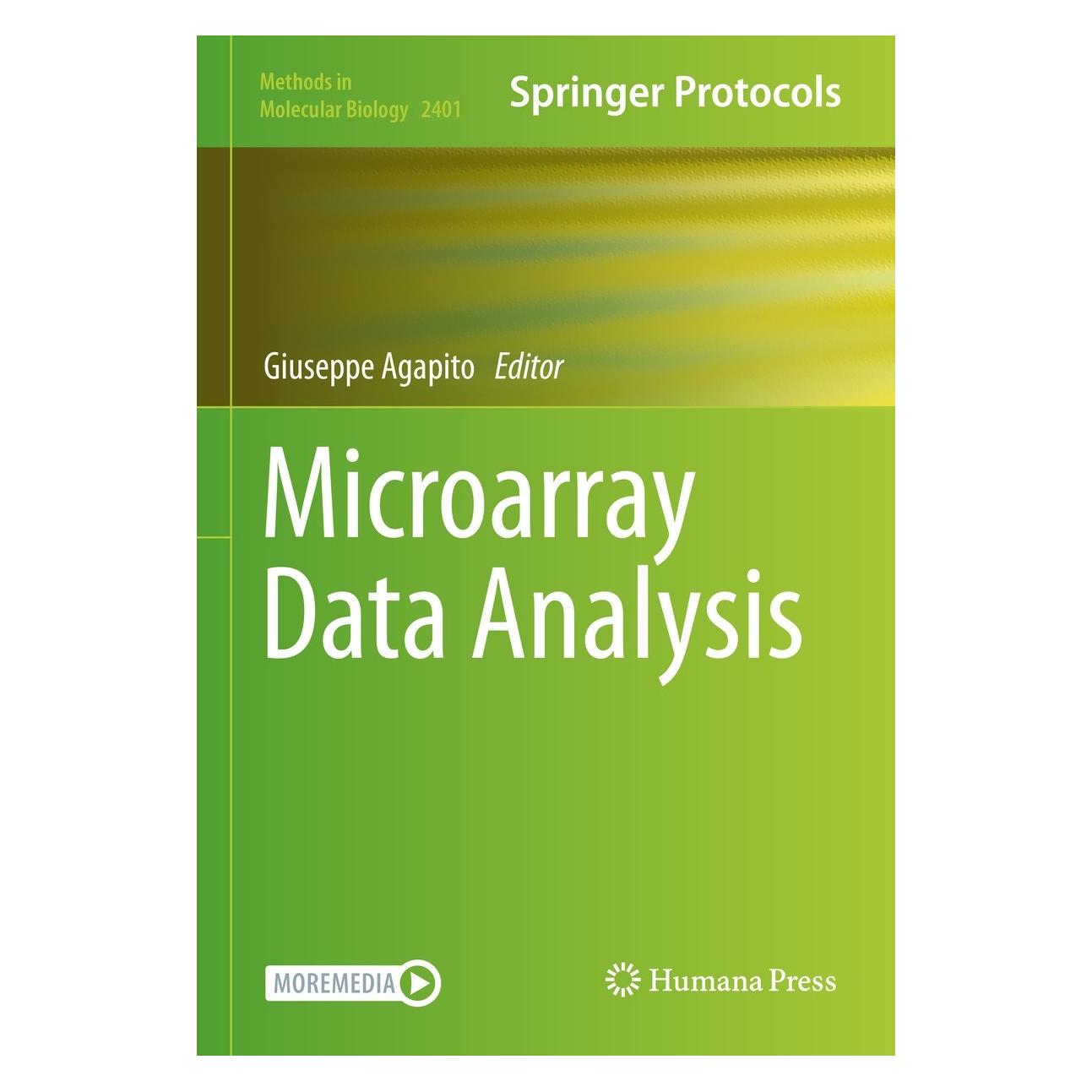 Springer Microarray Data Analysis (9781071618387)
