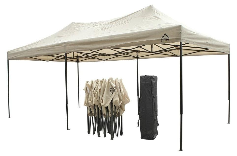 Waterdichte inklapbare gazebo voor buitengebruik, 3 x 6 meter
