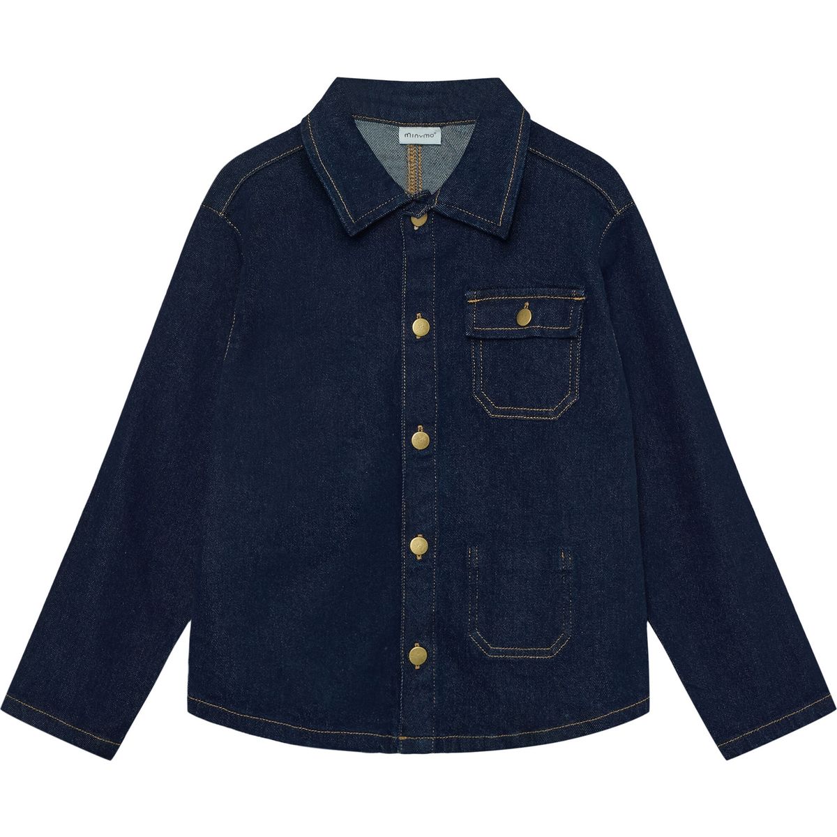 Minymo Jacket Denim dark denim (1893) 164 154415-1893-164