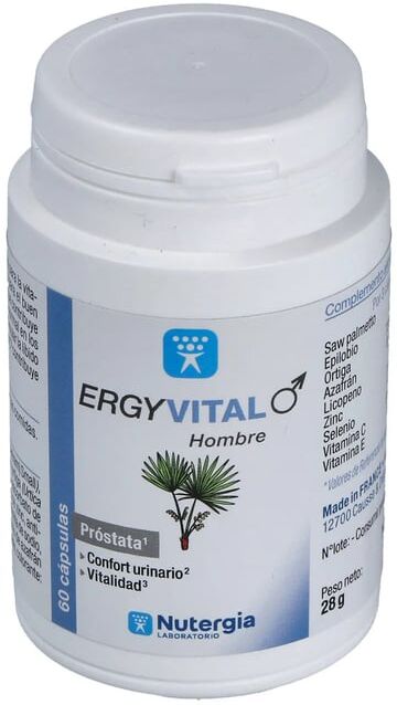 Nutergia ErgyVital Homem Próstata 60 Caps