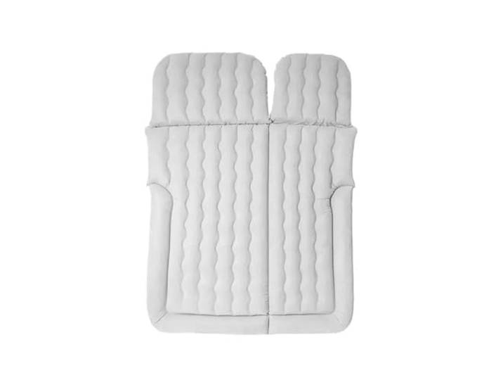 LCQSYE Auto aufblasbares Bett Luftreisematratze Beflocktes aufblasbares Autobett(Gray)