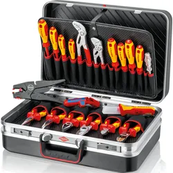 KN 00 21 20 - Werkzeugsatz, Werkzeugkoffer, Elektriker, 20-teilig