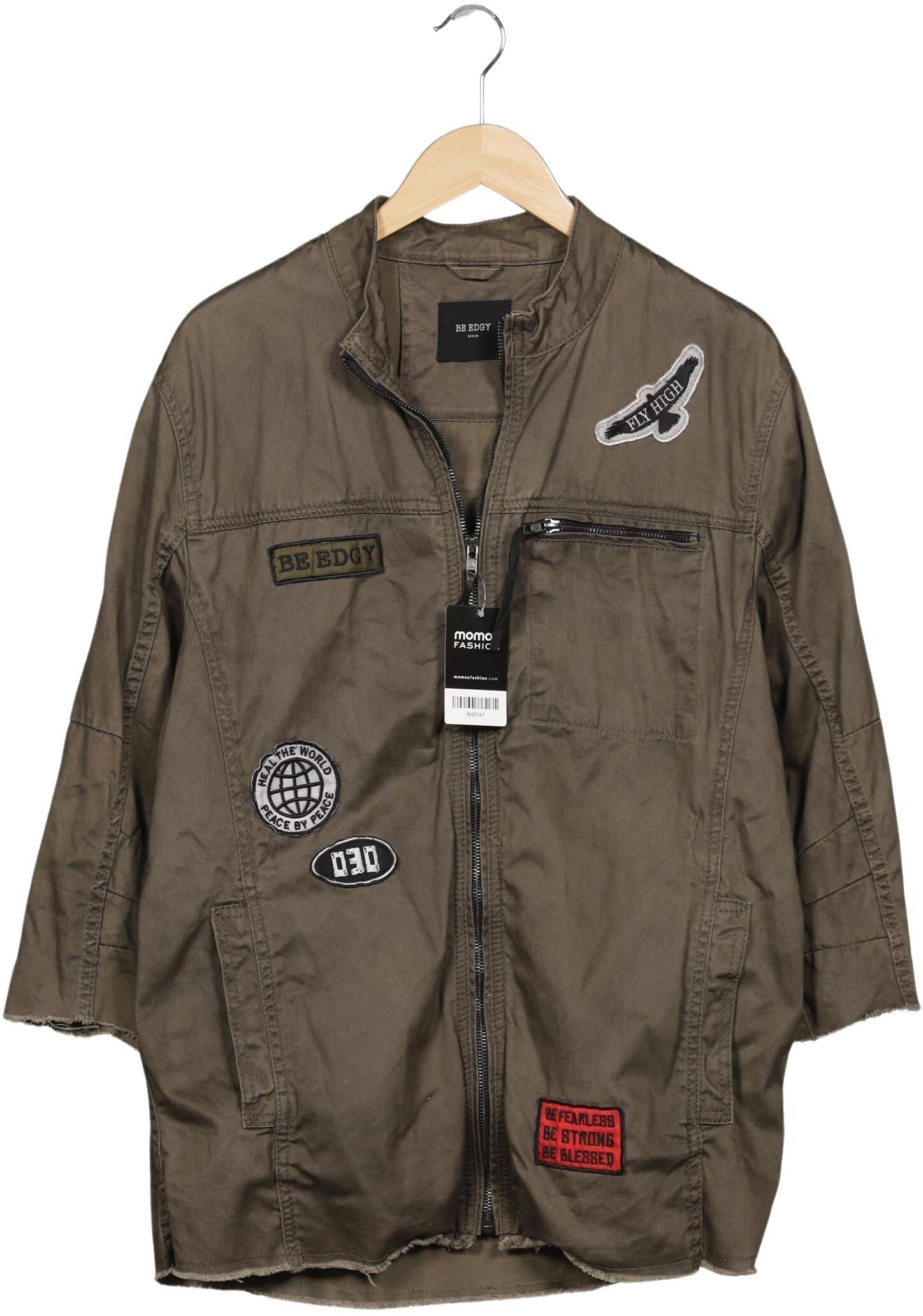 Be Edgy Herren Jacke, Grün, Gr. L, kein / Etikett - Second Hand