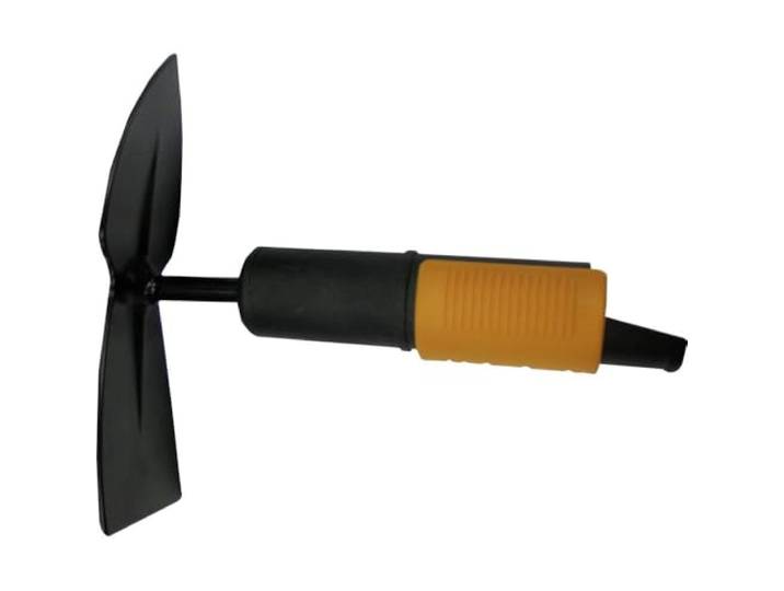 Fiskars Dubbele schoffel, Puntig, Gereedschapskop, Lengte: 18,5 cm