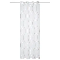 Schmidt Fertiggardine 140 x 245 cm Polyester Beige