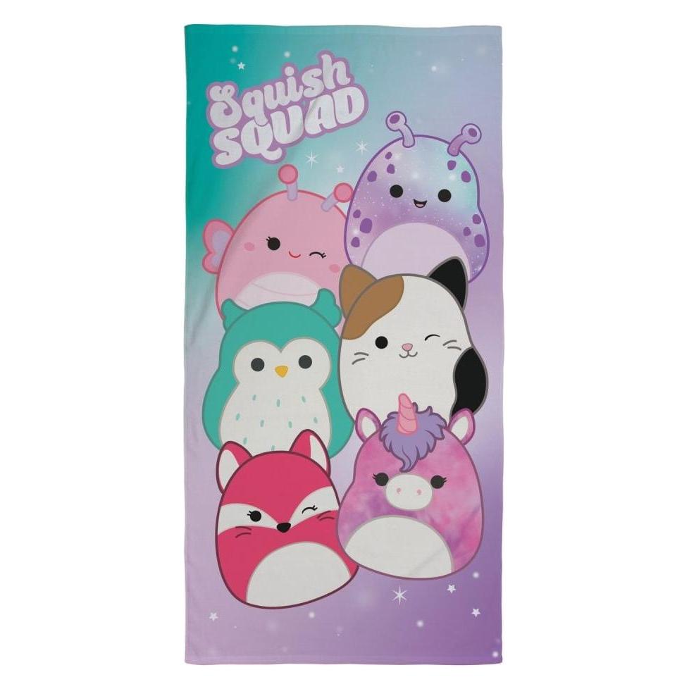 Squishmallows Towel - 70 x 140 cm - (SQM156) (140 x 70 cm) (SQM156)