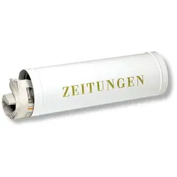 Zeitungsrolle 800 weiß - weiß