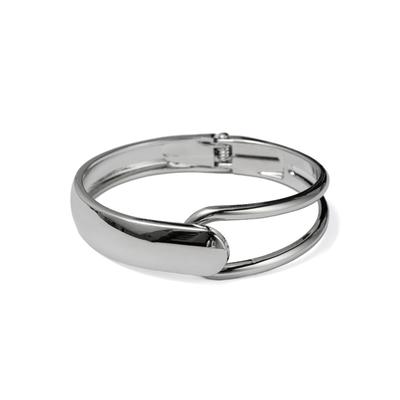 Armreif "Schmuck Geschenk Kupfer Armschmuck Armspange", silber (silberfarben), ANISTON JEWELRY & WATCHES, Armbänder, Damen, Kupfer, Armreif, Made in Germany