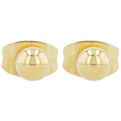 Paar Ohrstecker ADELIA´S "Ohrringe – Ohrstecker aus Edelstahl", Damen, Gr. Unisex, Edelstahl, gold, Ohrringe, Perfekt als Geschenk zum einfach so