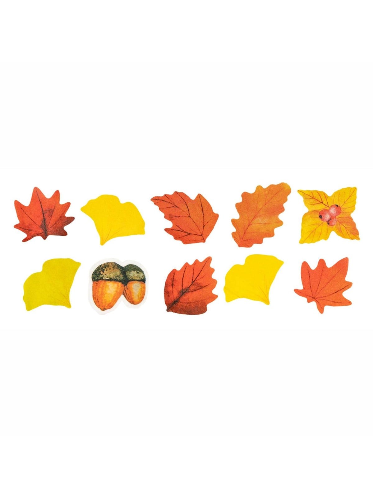 Colorations - Washi Stickers Autumn Theme on Roll 80 pcs.