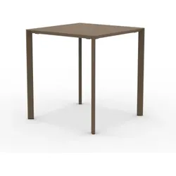 Robuster Gartentisch Fox 70x70 cm corten CO