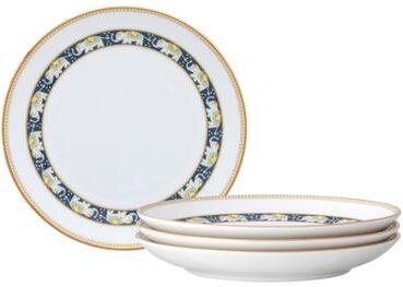 "Noritake Tusker Garden Set of 4 Bread & Butter/Appetizer Plates, 6.25"""