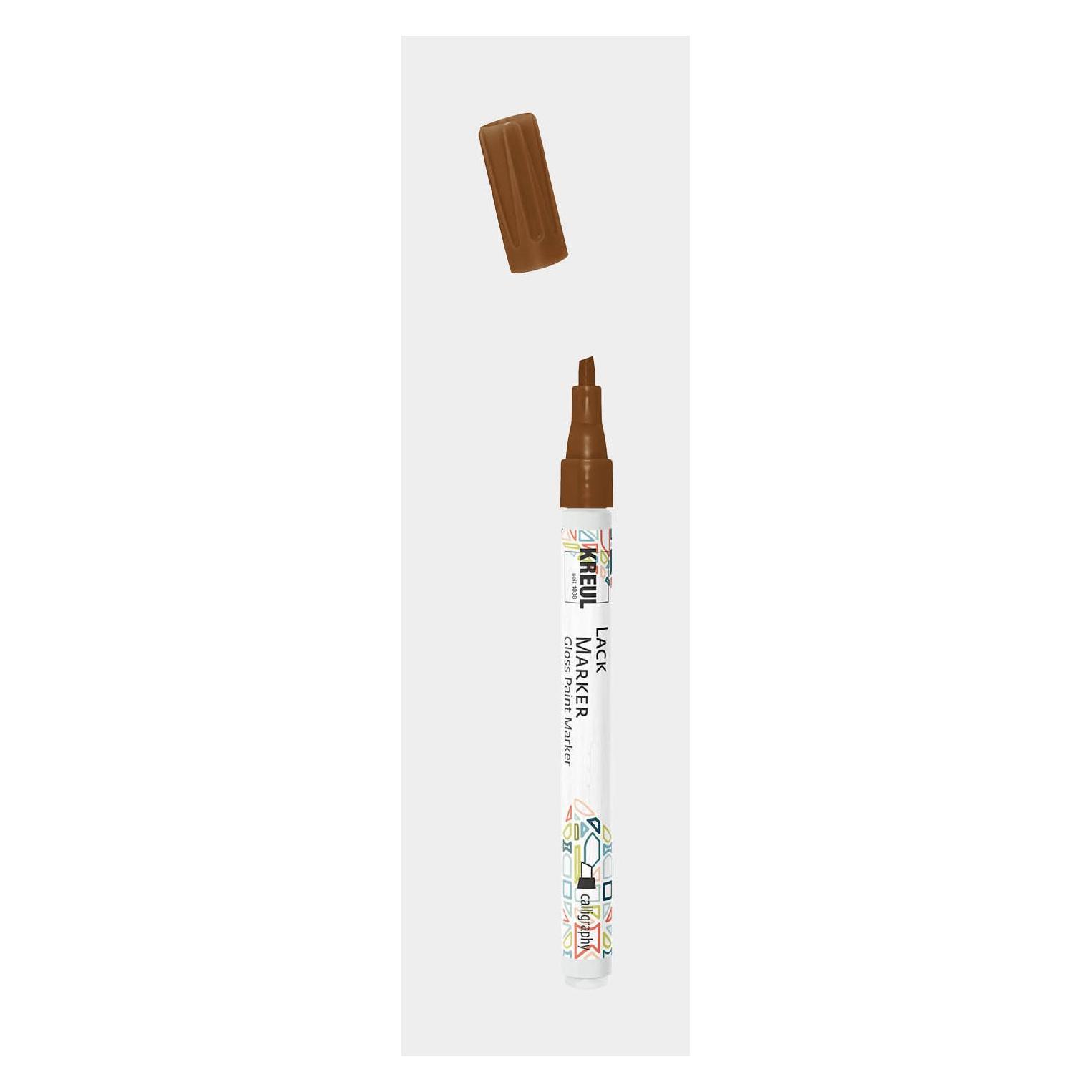 Kreul Lackmarker "Gloss Paint Marker", calligraphy, kupfer (1x) (47522)