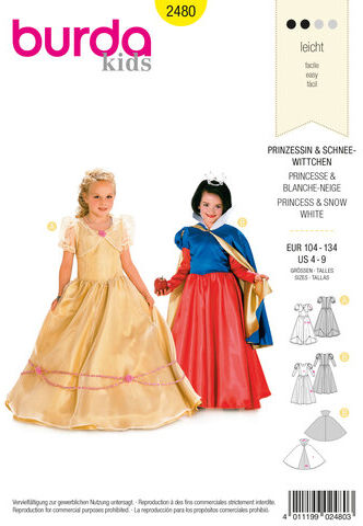 burda Schnitt 2480 "Prinzessin"