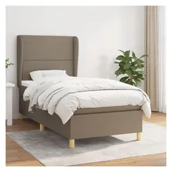 vidaXL, Boxspringbett, Dormonar (Flach mit Nägeln) (90 x 200 cm)