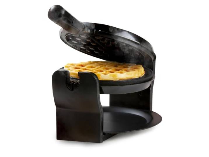 Domo DO9223W Gaufrier belge\, en fer\, noir