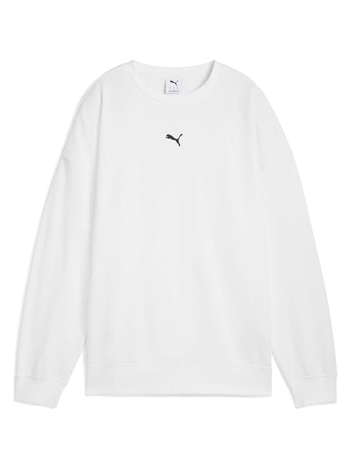 Puma Sweatshirt in Weiß - S