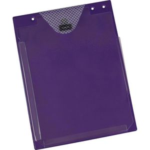 Eichner Auftragstasche Jumbo 9015-00568, A4, mit Schlüsselfach und Dehnfalte, violett, 10 Stück