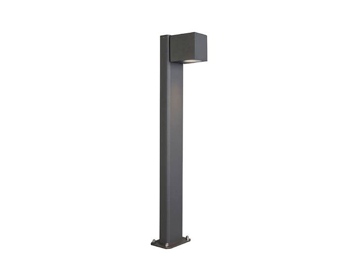 Lampadaire d'extérieur intelligent anthracite 65 cm IP44 avec
