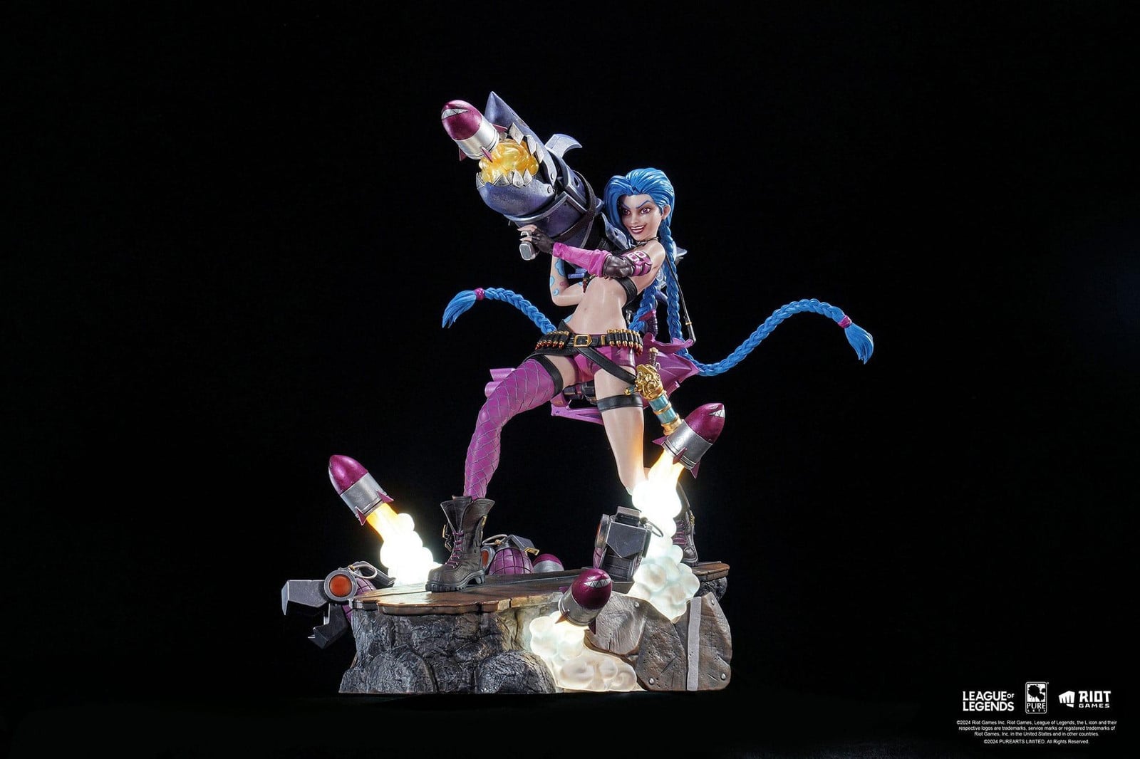 Pure Arts League of Legends Jinx beeldje schaal 1/6, 32 cm