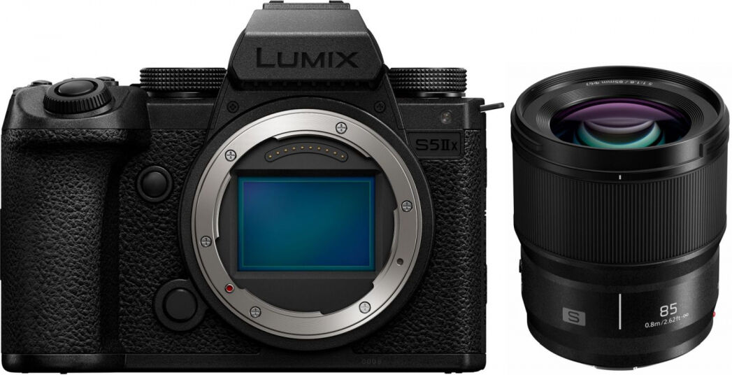 Panasonic DC-S5 II X + Panasonic Lumix S 85mm f1,8   300,00EUR Remise Lumix