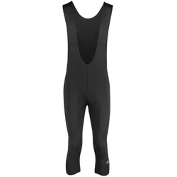 Force Maze 3/4 Hose mit Hosenträger und Polsterung Schwarz Gr. XS