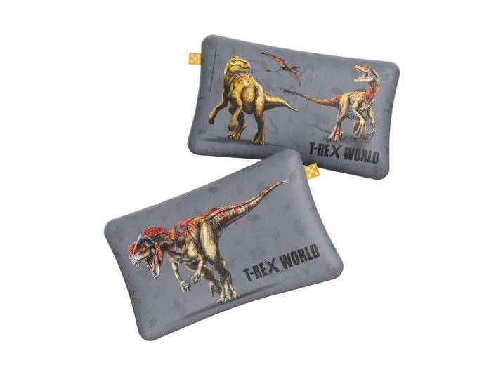 Kinderbettwäsche SMARTSLEEP Smartsleep Kinder Kopfkissenbezug Comfort T-Rex World , mehrfarbig, B/L:, Bettwäsche, Kinderbettwäsche