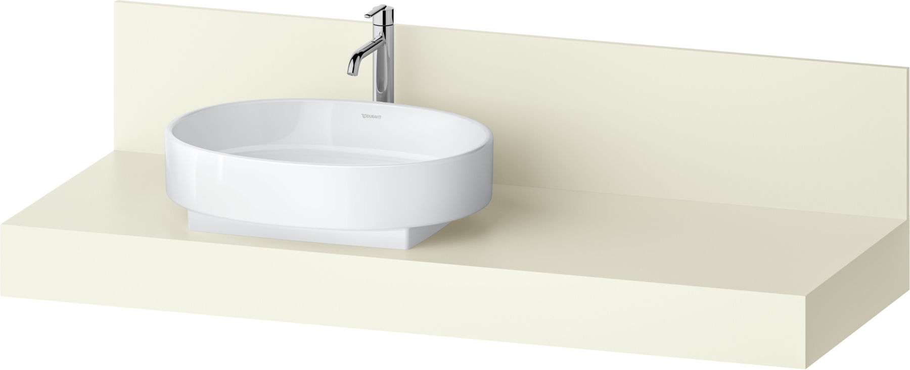 Duravit Konsole Balcoon 140x55x37cm, 1 AS, Beck. li, Elfenb. ma (BA90590IDID0000)