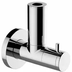 Kaja Ipuri-Eckventil, mit Schubrosette DN 15, chrom  22501-C