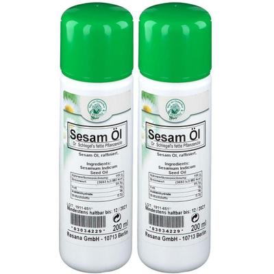 Sesamöl 2x 2x200 ml Öl
