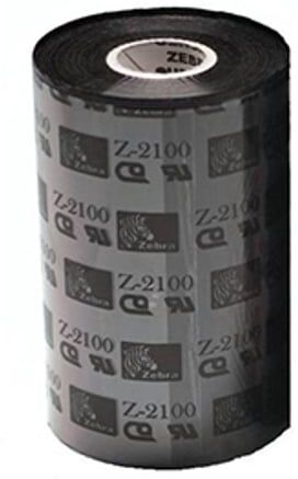 Zebra Fita cera  2100 02100BK06409 64mm x 91M