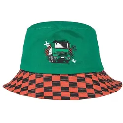 Mercedes-Benz Fischerhut Kinder Grün / Orange MBT0158 - onesize