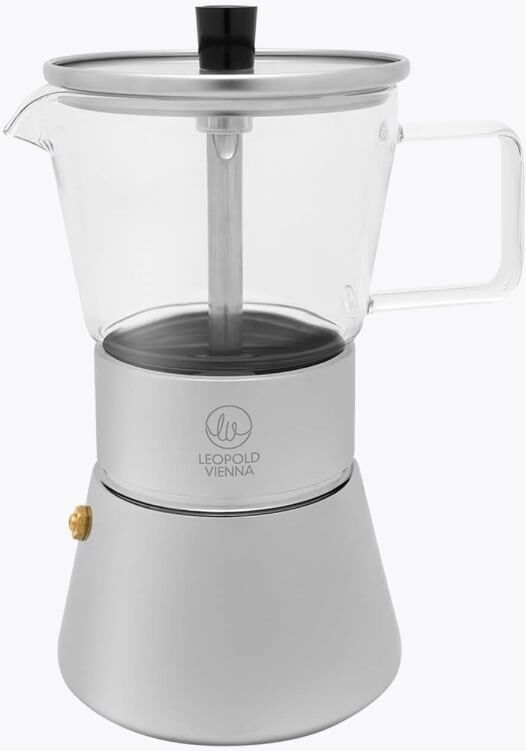Vienna Acoustics Leopold Vienna Espressokocher Otto 4 Tassen, Edelstahl
