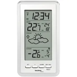 Technoline WS9130 Wetterstation, Wetterstation, Silber, Weiss