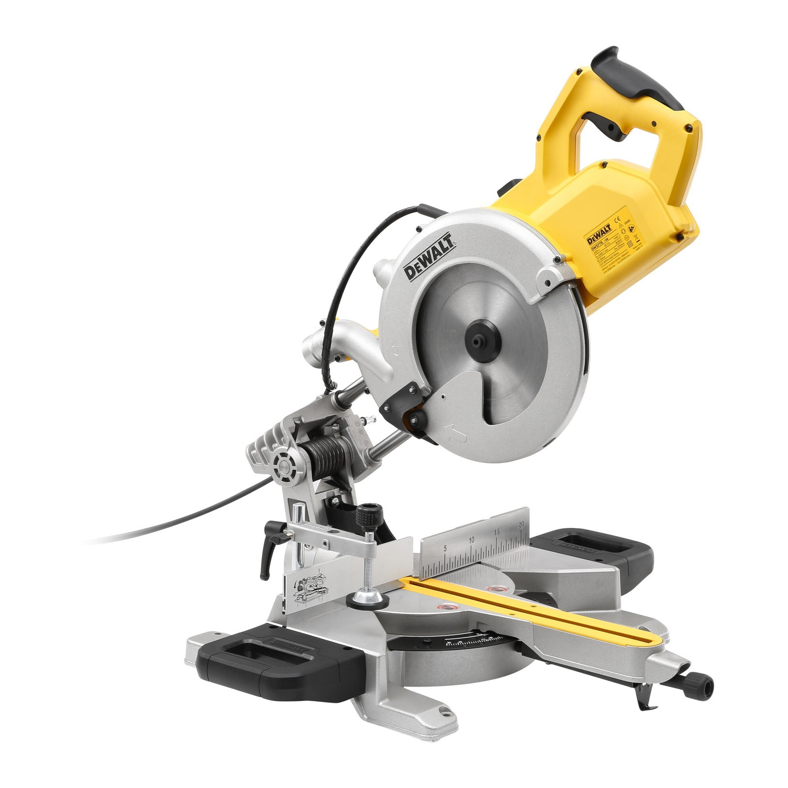 DeWalt DWS778 verstekzaag, schuinzaag en paneelzaag