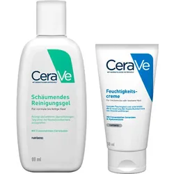 138ml CeraVe Reinigung und Pflege Set (Creme 50ml + Reinigungsgel 88ml)
