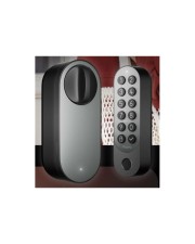 Aqara U200 EL-D02D Türverriegelung Kombination Schlüsselkarte Smartphone-App biometrisch Schlüssel mechanisch key tag intelligentes Schloss Thread Bluetooth 5.1 NFC Silber (EL-D02DS)