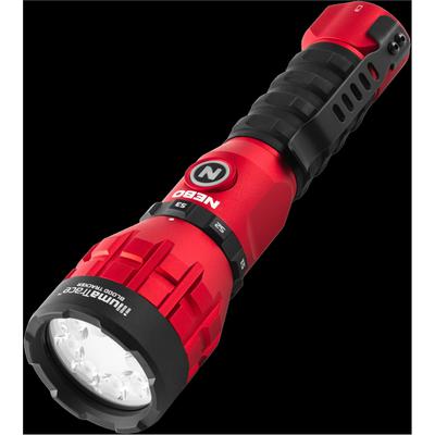 LED Taschenlampe NEBO "Nebo ILLUMATRACE BLUT TRACKER", rot (rot, schwarz), H:19cm L:8,38cm T:5,38cm, Aluminium, Mobilleuchten, Blut Tracker zur Nachsuche bei der Jagd