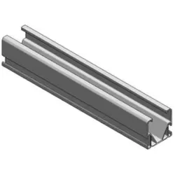 Van der Valk Solar Systems, Zubehör Stromerzeuger, 701702370 Aluminiumprofil Side++ L=2370 mm (Solaranlage Montagematerial)
