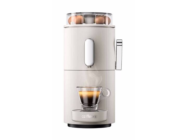 CoffeeB Globe White Kaffeemaschine – CoffeeB Maschine/CoffeeB Kaffeemaschine – weiss