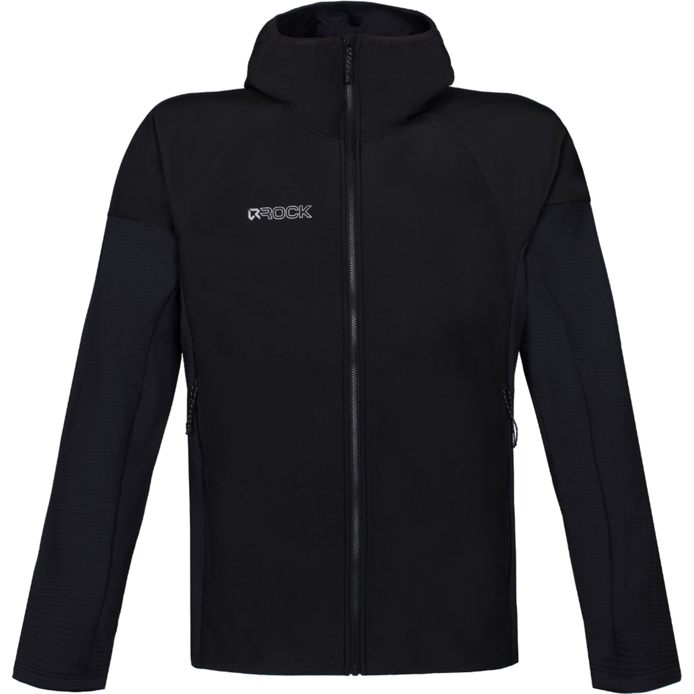 Rock Experience South Face Hybrid Herren Fleecejacke schwarz Größe L Camping Windabweisend
