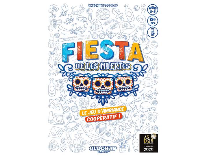 Jeu Fiesta De Los Muertos le Jeu d'Ambiance Coopératif ! OLDCHAP GAMES
