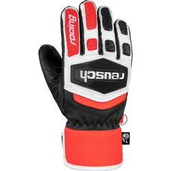 Reusch WORLDCUP WARRIOR GS JUNIOR - Skihandschuhe - 5 black/white/fluo (7810)