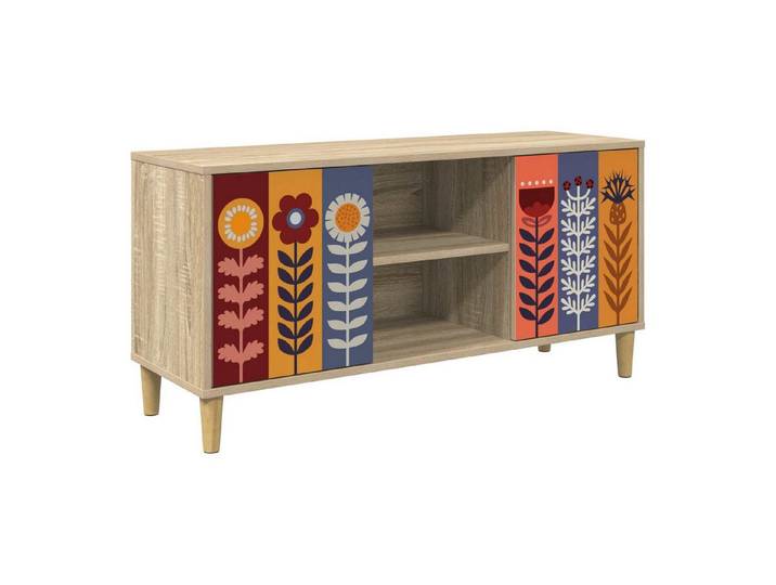 vidaXL TV-Schrank TV-Schrank ESSEN 102 x 33 x 50 cm Sonoma Holzwerkstoff (1-St)